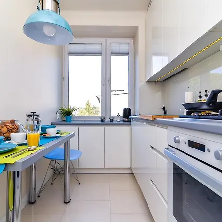 公寓 Rent Like Wiktorska 76 华沙